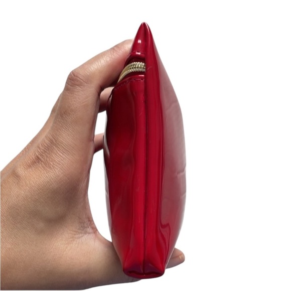 Christian Dior Red Patent Leather Clutch - Picture 6 of 10